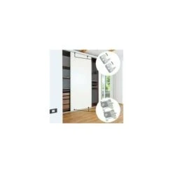 Roulettes Coulissantes Pour Porte De Placard, Pièces Pour Porte Coulissante De Placard, Roues, Roulettes, Roulettes Coulissantes Pour Porte De Placard，2pcs -Promos Matériel Boutique 100155609 5