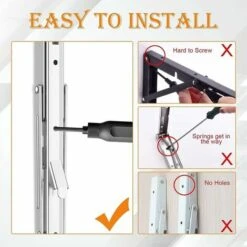 Équerre Pliante 300 Mm,Supports D' Étagères Pliants Charge Maximale 120kg,Support Console Pliable En Acier Inoxydable,Equerre Pour Etagere Murale(2Pcs) 8 Équerre Pliante 300 Mm,Supports D' Étagères Pliants Charge Maximale 120kg,Support Console Pliable En Acier Inoxydable,Equerre Pour Etagere Murale(2Pcs) -Promos Matériel Boutique 100345352 4