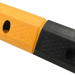 Butoir De Stationnement 2 Pcs Caoutchouc 49 X 15 X 9 Cm VidaXL -Promos Matériel Boutique 10259666 3