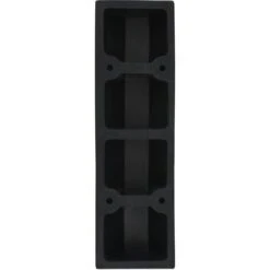 Butoir De Stationnement 2 Pcs Caoutchouc 49 X 15 X 9 Cm VidaXL -Promos Matériel Boutique 10259666 4