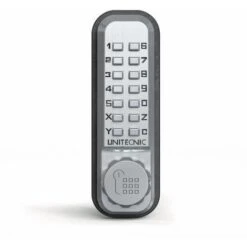 Verrou à Code Mécanique Avec Pêne Dormant En Applique - Ouverture Par Code - Unitecnic