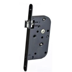 Serrure Monopoint Encastrée Noire NF 1 Point Bec De Cane