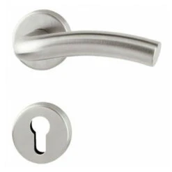 Ensemble Sur Rosace Inox 304 Vague Océane BLINDOMAX Clé I - EHA72167