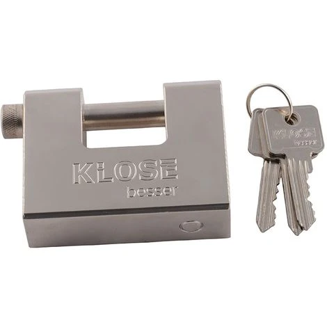 Cadenas De Sécurité Double Crantage KLOSE BESSER - Largeur - 95 Mm 1 Cadenas De Sécurité Double Crantage KLOSE BESSER - Largeur - 95 Mm