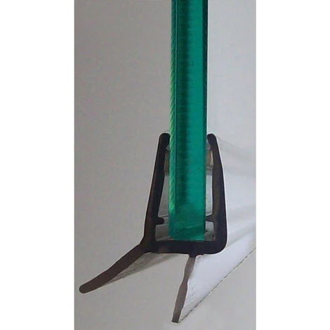 Joint D'étanchéité Bi-dureté Translucide Rejet D'eau - Pour Verre D'épaisseur : 6 à 8 Mm - ADLER 2 Joint D'étanchéité Bi-dureté Translucide Rejet D'eau - Pour Verre D'épaisseur : 6 à 8 Mm - ADLER – Image 2