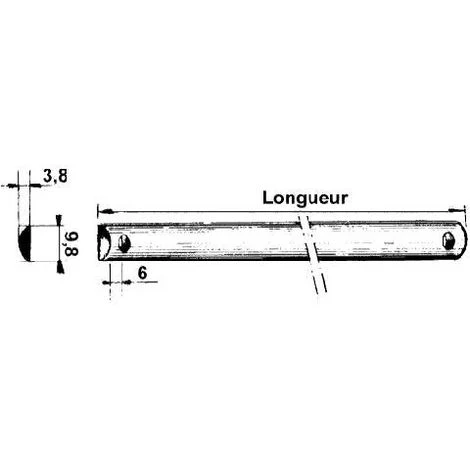 Tringle 1/2 Ronde - Longueur : 750 Mm - SERFA 2 Tringle 1/2 Ronde - Longueur : 750 Mm - SERFA – Image 2