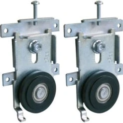 Galet De Roulement De Porte Coulissante De Placard - Finition : Zingué - Matériau : Acier - SEED