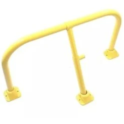 Arceau Parking Jaune Intégral - Arceau Anti-stationnement Avec Serrure Intégrée