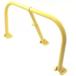 Arceau Parking Jaune Intégral - Arceau Anti-stationnement Avec Serrure Intégrée -Promos Matériel Boutique 13897795 5