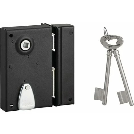 Serrure Verticale Pêne Dormant 1/2 Tour Gauche - Thirard 1 Serrure Verticale Pêne Dormant 1/2 Tour Gauche - Thirard