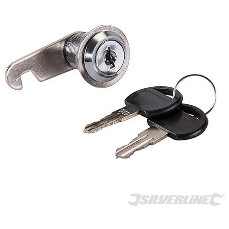 SERRURE À CAME BATTEUSE 20 MM SILVERLINE 218251 1 SERRURE À CAME BATTEUSE 20 MM SILVERLINE 218251