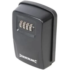 COFFRE À CLÉS SÉCURISÉ MURAL 121 X 83 X 40 MM SILVERLINE 309218