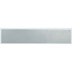 Plaque De Protection Bas De Porte En Acier Inoxydable, Fixation Vis, Dimensions 750 X 150mm ( Prix Pour 1 )