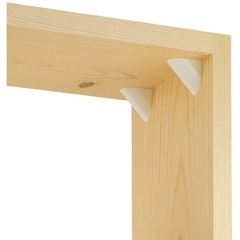 Lot De 16 Taquets D'assemblage Blanc Pour Meuble Ou Placard 3 Lot De 16 Taquets D'assemblage Blanc Pour Meuble Ou Placard – Image 3