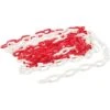 CHAÎNE PLASTIQUE ROUGE ET BLANC 6 MM X 5M FIXMAN 615292