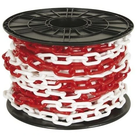 Perel CHAÎNE ROUGE/BLANC 8 Mm SUR DÉVIDOIR - 25 M SCR8R RI8975 1 Perel CHAÎNE ROUGE/BLANC 8 Mm SUR DÉVIDOIR - 25 M SCR8R RI8975