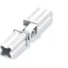 Connecteur Articulé Blanc 23.5mm 2 Embouts Pour Tube Alu Et Pvc