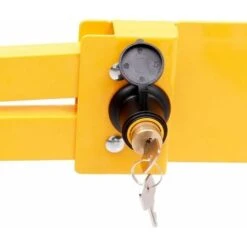 COSTWAY Antivol Roue Voiture, Sabot Roue Caravane Avec 2 Clés Pour Roue DE 13"-15" Voiture Antidémarrage 9 COSTWAY Antivol Roue Voiture, Sabot Roue Caravane Avec 2 Clés Pour Roue DE 13"-15" Voiture Antidémarrage -Promos Matériel Boutique 15881474 5