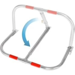 Barrière De Parking Rabattable Verrouillage De Stationnement Manuel Avec Clés -Promos Matériel Boutique 15937744 3