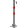 Barrière De Parking Rabattable Poteau De Stationnement Borne De Poste 67 Cm Rond