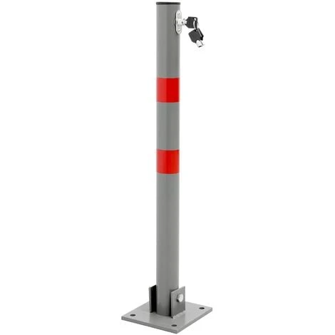 Barrière De Parking Rabattable Poteau De Stationnement Borne De Poste 67 Cm Rond 1 Barrière De Parking Rabattable Poteau De Stationnement Borne De Poste 67 Cm Rond