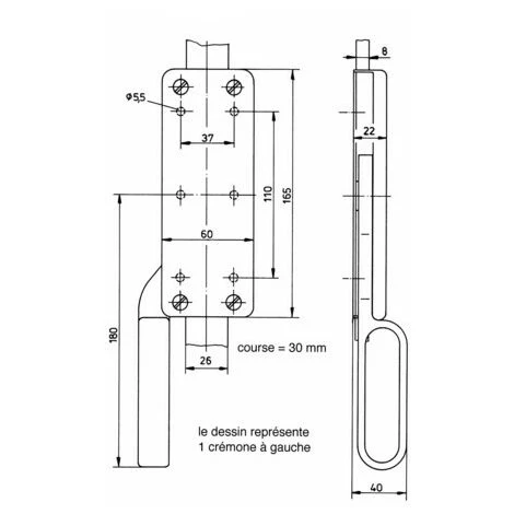 Coulisseau à Visser Ou Souder AZ WILH - 31500026010 2 Coulisseau à Visser Ou Souder AZ WILH - 31500026010 – Image 2