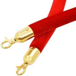 Jeu De Barrières De File D'attente VIP 3 Pcs Inox Doré VidaXL -Promos Matériel Boutique 16971072 4