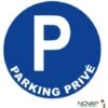 Panneau Parking Privé - Rigide Ø180mm - 4042305