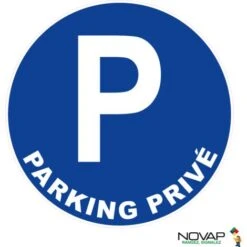 Panneau Parking Privé - Rigide Ø180mm - 4042305