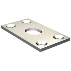 Gâche à Entailler Pour Verrou Ø16 Mm