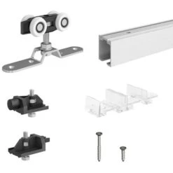 Système Coulissant SLID'UP 170 Pour 1 Porte Jusqu'à 1000 Mm - Rail 1,94 M - 120 Kg