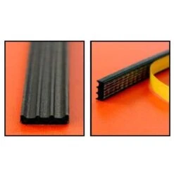 Joint D'étanchéité EPDM 141 KISO - 15x3 Mm - Noir - Rouleau 100 ML - 1413x15N