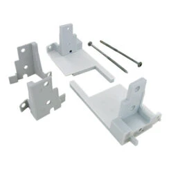 Sachet 5 Paires De Pattes Pour Seuil REH 60 RT-NA BILCOCQ Avec Mousses + Vis - Ral 7035 - RED60-L10-S