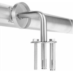 Main Courante En Acier Inoxydable V2A Rampe D'escalier Support Mural - Au Choix 50cm (de) -Promos Matériel Boutique 18475031 4