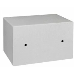 Deuba Coffre-fort électronique Serrure à Combinaison 4 Piles Sécurité Numérique Coffre Fort Code Et Clé 31x20x20cm Gris -Promos Matériel Boutique 18475440 4