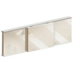 Système Coulissant SLID'UP 130 Pour 2 Ou 3 Portes De Placard - Rail 1,94 M - 70 Kg -Promos Matériel Boutique 18968851 4