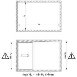 Système Coulissant SLID'UP 130 Pour 2 Ou 3 Portes De Placard - Rail 1,94 M - 70 Kg -Promos Matériel Boutique 18968851 5