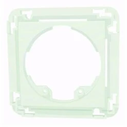 SET PLAQUE 45X45MM SET DE PLAQUE CENTRAL, 45 X 45MM BANC LAQUE RAL9016 389469 LUXOMAT 38946
