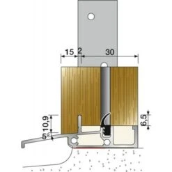 SEUIL ALU SP 20 3M -Promos Matériel Boutique 19008603 5