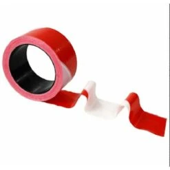 TOPCAR - Ruban Haute Résistance 50mmx100m Rouge/Blanc - 3055016