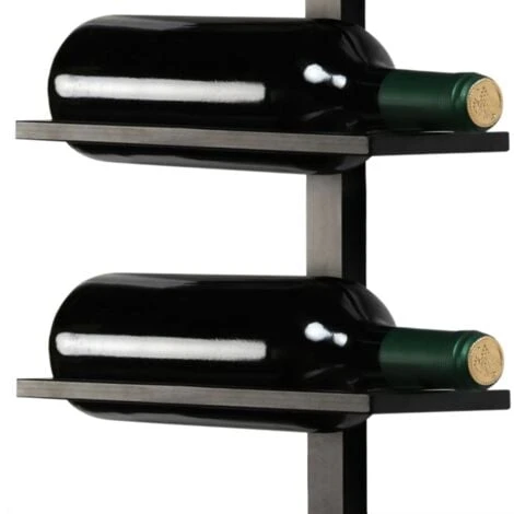 Yaheetech Porte Bouteille Mural Métallique Étagère à Vin Pour 10 Bouteilles Cave Resto Maison 126cm Noir 5 Yaheetech Porte Bouteille Mural Métallique Étagère à Vin Pour 10 Bouteilles Cave Resto Maison 126cm Noir – Image 5