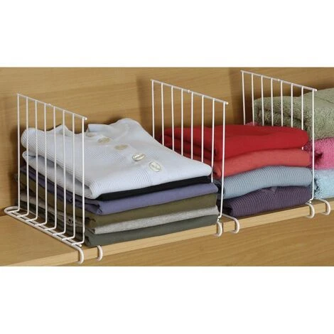 Séparateurs Blancs Pour Armoire - Lot De 3 - Casâme 1 Séparateurs Blancs Pour Armoire - Lot De 3 - Casâme