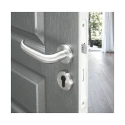 Rosaces Ronde Sur Jupe De Poignée De Porte Extérieure VELOX FIX Fonction Clé I En Inox, PLANO -Promos Matériel Boutique 1974841 3