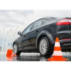 Cônes De Signalisation Routière Cône De Chantier Orange Blanc 50 Cm 4 Pièces -Promos Matériel Boutique 20153521 5