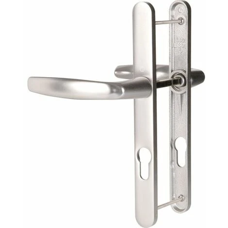 Poignée De Porte Sur Plaque étroit Aspect Inox - Clé I - Atlanta - Hoppe Et Cie 1 Poignée De Porte Sur Plaque étroit Aspect Inox - Clé I - Atlanta - Hoppe Et Cie