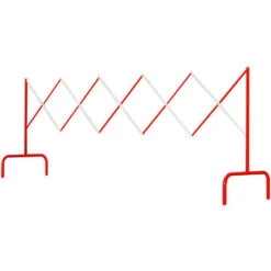 Outifrance Barrière De Chantier Extensible 2,30m