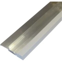 Seuil Pour Bois à Joint Sur Dormant Rupture De Pont Thermique BILCOCQ - 20 X 76.5 Mm - Aluminium Brut - SP56RT
