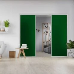 Kit SLID'UP 280 Aluminium Anodisé Argent Pour 3 Portes De Placard Coulissantes 18 Mm - Rail 3 M - 50 Kg -Promos Matériel Boutique 23743316 3