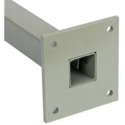 Melko Borne De Stationnement Barrière De Stationnement Pliable Borne De Stationnement 65CM Borne Pliante Borne Gris Rouge Barrière De Stationnement -Promos Matériel Boutique 24034027 5