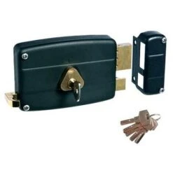 Serrure Verrou Applique Horizontale à Tirage